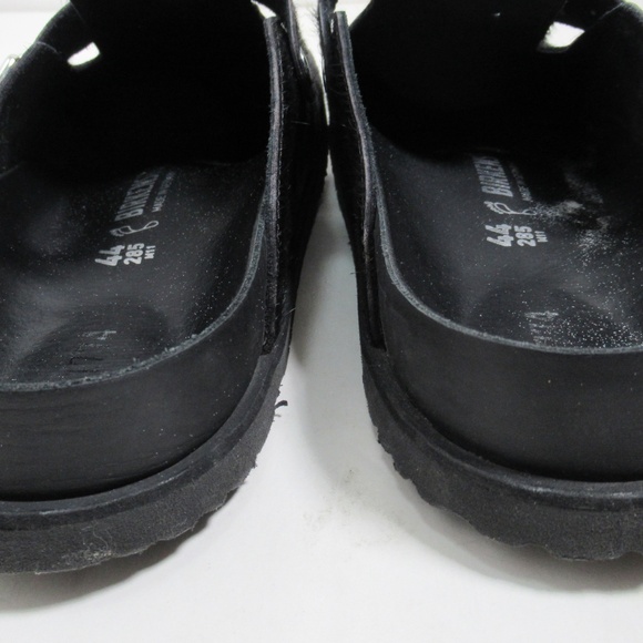 Birkenstock 1774 Men\'s Boston Cowhide Clog Black Size 11 US / 10 UK / 44 EU main image 10